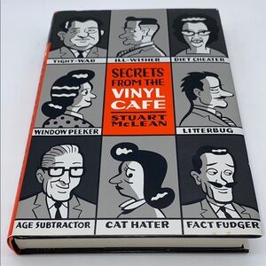 Secrets from the Vinyl Cafe by Stuart McLean Hardcover Book